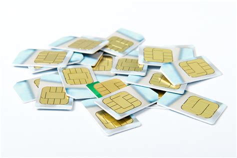 Cell Phone SIM Cards 